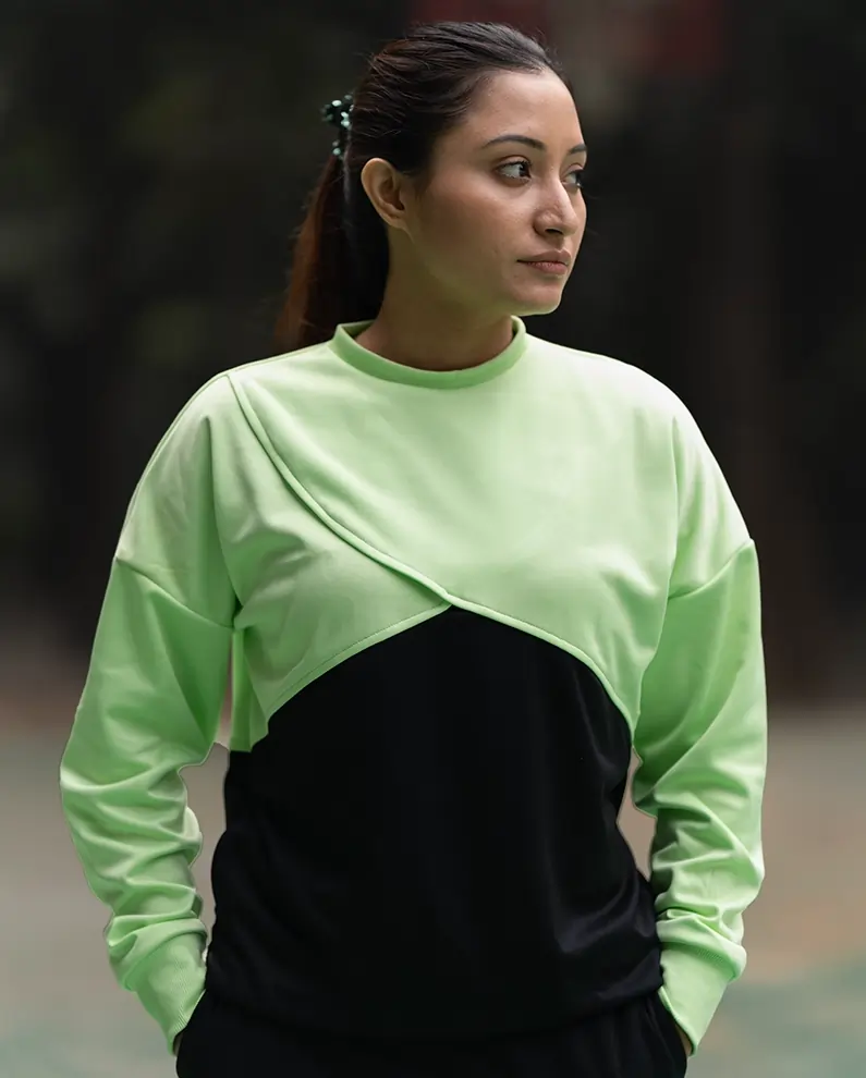 de pros Cropped Sweatshirt